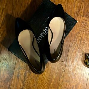3 for $20- George black pumps size 9